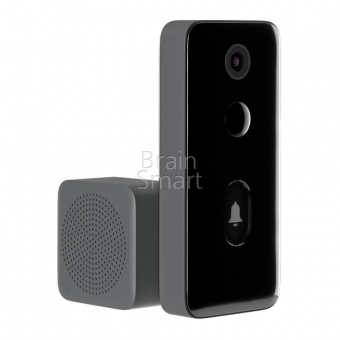 Умный дверной видео-звонок Xiaomi Mi Smart Doorbell 2 Lite (MJML03-FJ) Черный - фото, изображение, картинка