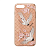 Накладка пластик Kingxbar Fairy Land Series-Crane Swarovski iPhone 7/8/SE Золотой - фото, изображение, картинка