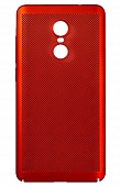 Накладка пластиковая Good Partners перфорация Xiaomi Redmi Note 4X Красный