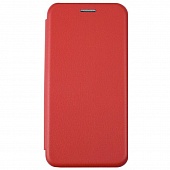 Книжка Slim кожа тех.упак. Xiaomi Redmi 10C Красный* - фото, изображение, картинка