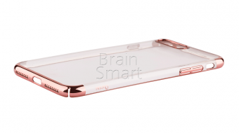 Накладка пластиковая Oucase Bins plating Series iPhone 7 Plus/8 Plus С окантовкой Розовый - фото, изображение, картинка