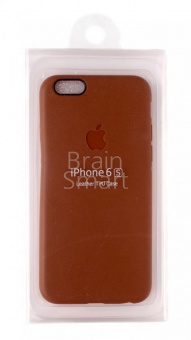 Накладка прорезиненная ориг iPhone 6 Шоколад - фото, изображение, картинка