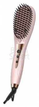 Стайлер-Расческа для волос Xiaomi Bomidi Hair Straightening Brush HB1 Розовый* - фото, изображение, картинка