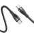 Кабель USB-C to USB-C Borofone BX61 Nylon 60W/3.0A (1м) Черный* - фото, изображение, картинка