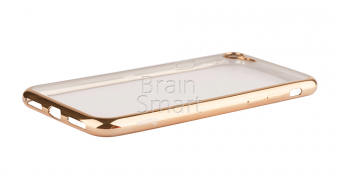 Накладка силиконовая Oucase Plating Series iPhone 7/8 c окантовкой Золотой - фото, изображение, картинка