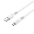 USB кабель Type-C Borofone BX23 3,0A (1м) Белый* - фото, изображение, картинка