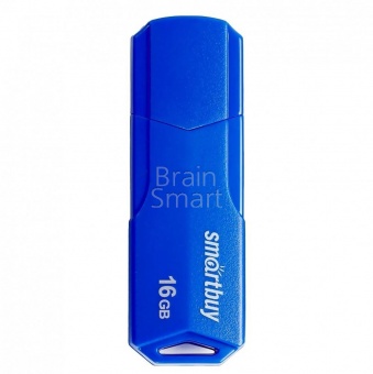 USB 2.0 Флеш-накопитель 16GB SmartBuy Clue Синий* - фото, изображение, картинка