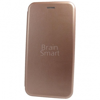 Книжка кожа Brauffen Xiaomi Redmi 5 Plus Розовый тех.упак - фото, изображение, картинка