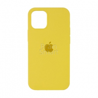 Накладка Silicone Case Original iPhone 13 Pro Max  (4) Желтый - фото, изображение, картинка