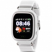 Умные часы Smart Baby Watch Q90 (GPS) Белый