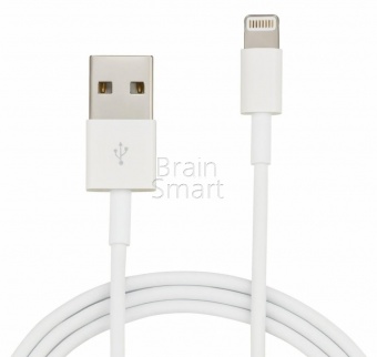 USB кабель Lightning Apple iPhone 7 оригинал 100% (1м) - фото, изображение, картинка