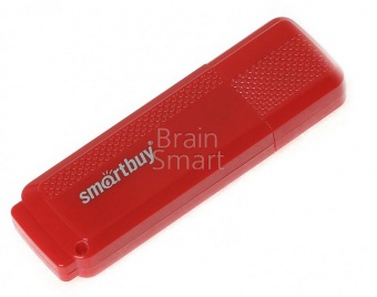 USB 2.0 Флеш-накопитель 16GB SmartBuy Dock Красный - фото, изображение, картинка