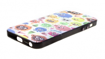 Накладка силиконовая NXE iPhone 5/5S/SE Мультик (2590) - фото, изображение, картинка