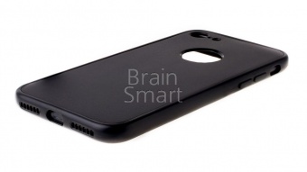 Накладка силиконовая 360° Fashion Case iPhone 7/8 Черный - фото, изображение, картинка