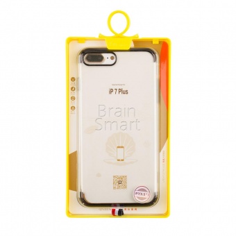 Накладка пластиковая Oucase Bins plating Series iPhone 7 Plus/8 Plus С окантовкой Черный - фото, изображение, картинка