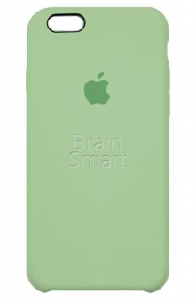Накладка Silicone Case Original iPhone 6/6S  (1) Оливковый - фото, изображение, картинка