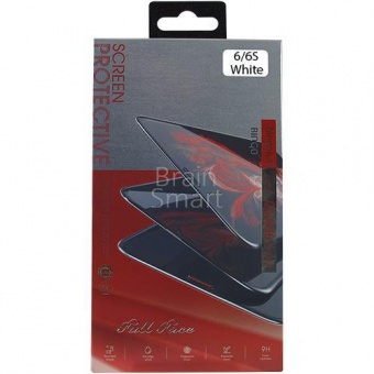 Защитное стекло Bingo 5D Full Glue Premium iPhone 6/6S Белый - фото, изображение, картинка