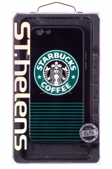 Накладка силиконовая ST.helens iPhone 6/6S Starbucks1 - фото, изображение, картинка