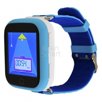 Умные часы Smart Baby Watch Q90 (GPS) Голубой - фото, изображение, картинка