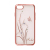Накладка пластик Kingxbar Foliflora Series-Orchid Swarovski iPhone 7/8 /SE Розовый - фото, изображение, картинка