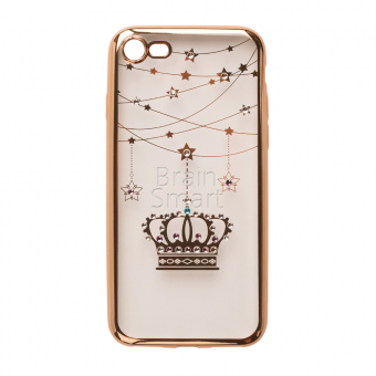 Накладка силиконовая Oucase Unique Lauder Series iPhone 7/8 Crown - фото, изображение, картинка