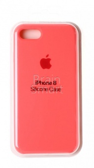 Накладка Silicone Case Original iPhone 7/8/SE (29) Коралловый - фото, изображение, картинка