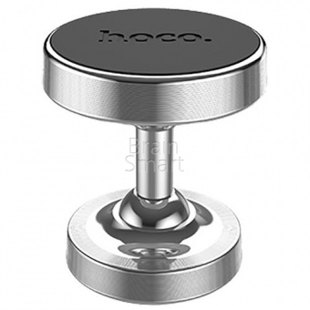 Автомобильный держатель HOCO CA36 Plus Dashboard Metal Magnetic Серый - фото, изображение, картинка