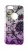 Накладка силиконовая Shine iPhone 6 блестящая Цветы/Птицы Серебряный/Фиолетовый - фото, изображение, картинка