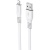 USB кабель Lightning Borofone BX23 Wide Power (1м) Белый - фото, изображение, картинка