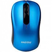 Мышь беспроводная SmartBuy One 378 Черный/Синий* - фото, изображение, картинка