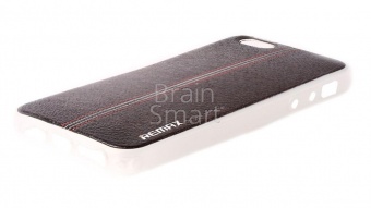Накладка силиконовая Remax iPhone 5/5S/SE Leather stripe - фото, изображение, картинка