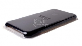 Накладка силиконовая Soft touch 360 origin iPhone 7 Plus/8 Plus Черный - фото, изображение, картинка