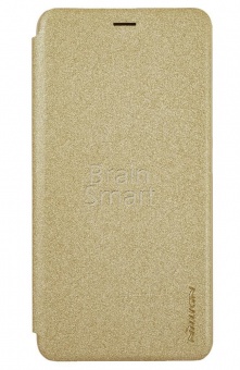 Книжка Nillkin Sparkle Leather Meizu M3/M3S/M3Mini Золотой - фото, изображение, картинка
