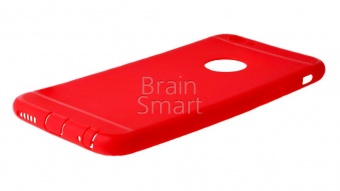 Накладка силиконовая Aspor Original Collection Soft Touch iPhone 6 Красный - фото, изображение, картинка