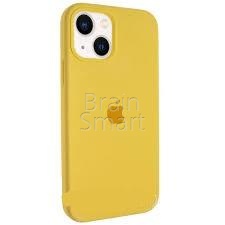 Накладка Silicone Case Original iPhone 13  (4) Желтый - фото, изображение, картинка