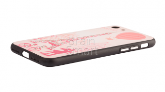 Накладка силиконовая Oucase Ceystal flashing Series iPhone 7/8 (СТ003) - фото, изображение, картинка