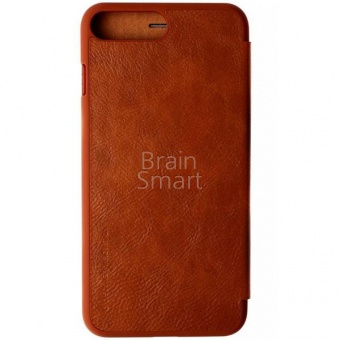 Книжка Nillkin Qin Leather iPhone 7 Plus/8 Plus Коричневый - фото, изображение, картинка
