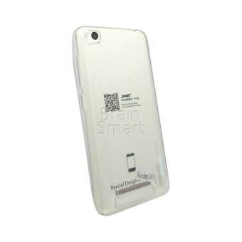 Накладка силиконовая SMTT Simeitu Soft touch Xiaomi Redmi 4А Прозрачный - фото, изображение, картинка