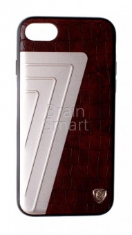 Накладка силиконовая Nillkin Hybrid iPhone 7/8/SE Коричневый - фото, изображение, картинка