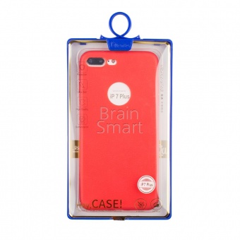 Накладка силиконовая Oucase At ease Series iPhone 7 Plus/8 Plus Красный - фото, изображение, картинка