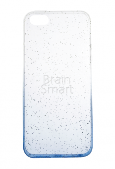 Накладка силиконовая Oucase Colorful Series iPhone 5/5S/SE Градиент Синий - фото, изображение, картинка