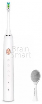 Электрич. зубная щетка (подар. набор) Xiaomi Soocas X3U Sonic Electric Toothbrush Белый* - фото, изображение, картинка