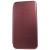 Книжка кожа Brauffen Samsung A750 (A7 2018) Бордовый тех.упак - фото, изображение, картинка