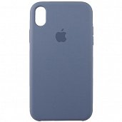 Накладка Silicone Case Original iPhone XR (46) Серый - фото, изображение, картинка