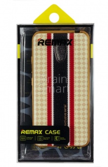 Накладка силиконовая Remax Exclusive Serial Meizu M3/M3S/M3Mini Золотой/Красный - фото, изображение, картинка