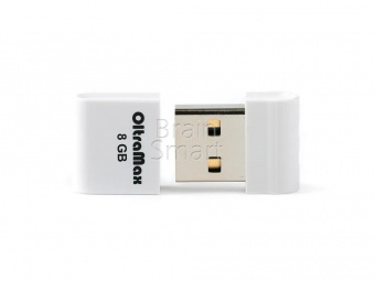 USB 2.0 Флеш-накопитель 8GB OltraMax 70 Белый* - фото, изображение, картинка