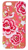 Накладка силиконовая Luxo фосфорная iPhone 6 Цветы/Птица F2