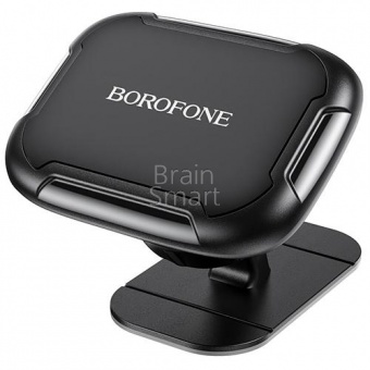Автомобильный держатель Borofone BH36 Voyage Magnetic Черный - фото, изображение, картинка