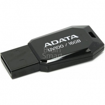 USB 2.0 Флеш-накопитель 16GB Adata UV100 Черный - фото, изображение, картинка