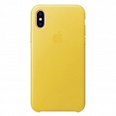 Накладка Silicone Case Original iPhone X/XS  (4) Жёлтый